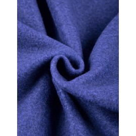 3pcs Men'S Crew Neck Sweatshirts with Fleece Lining - Vintage Style, Thick Knit Pullover Sweatshirts in Black, Navy Blue, and Maroon - Casual & Sporty for Spring, Fall, and Winter - Perfect for Outdoor Activities, Fitness, and Travel