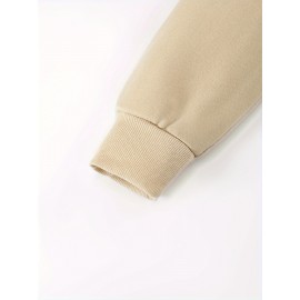 [4pcs Tatoris Print Sweater Set] 4pcs Men's Tatoris Print Sweater Set | Fashionable & Casual Drawstring Hooded Sweaters | Comfortable Long-Sleeved for Autumn & Winter