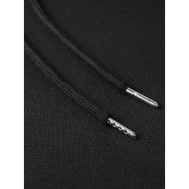 [Polyester Anime Hoodie] 100% Polyester Men's Fashion Hoodie | Loose Cut, Japanese Anime Character Prints | Stylish Casual Pullover for Autumn/Winter Outdoor Wear