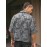 Men's Non-Stretch Button-Up Shirt - Loose Fit Streetwear Blouse, Machine Washable Formal Casual Outfits for Everyday & Special Events