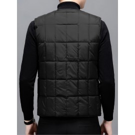 Elson OBM Men'S Warm Vest - 100% Polyester Sleeveless Layering Piece for Outdoor Casual Wear