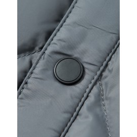 FORTEI 90 Duck Down Winter Warm V-neck Quilted Vest Inner Jacket Men's Vest 3F5061643331