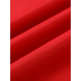 Men's Casual Zip-Up Jacket with Stand Collar - 